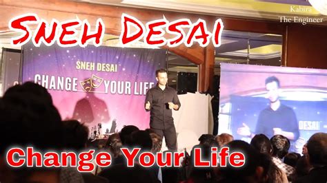 Sneh Desai Live Workshop On Change Your Life Motivational Life