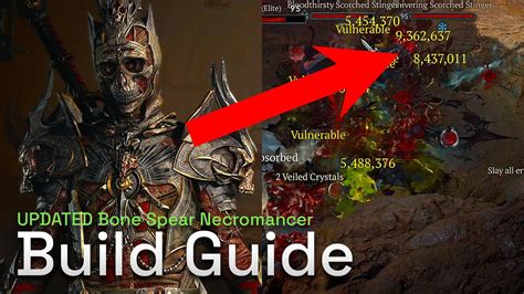 Updated Diablo 4 Bone Spear Necromancer Build Millions Of Damage
