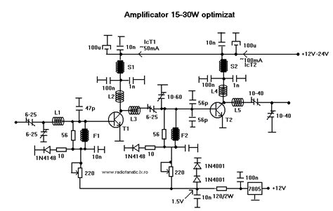Rf Amplifier Circuit Schematic