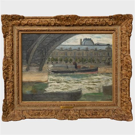 Sold Price After Pierre Auguste Renoir 1841 1919 Le Louvre