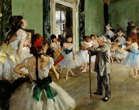 La Clase De Baile Edgar Degas