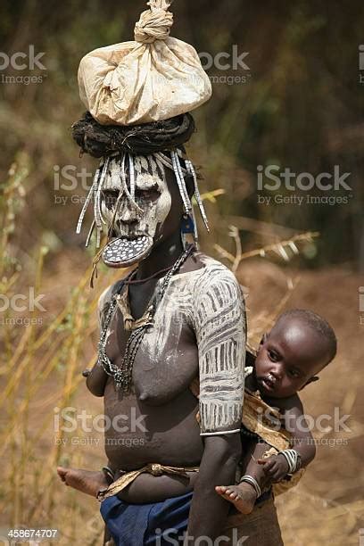Mursi Mother With Child Stock Photo Download Image Now Child