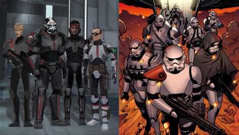 I Love The Continuity In The Star Wars Canon Clone Force 99 Bad Batch Was Turned Into Task