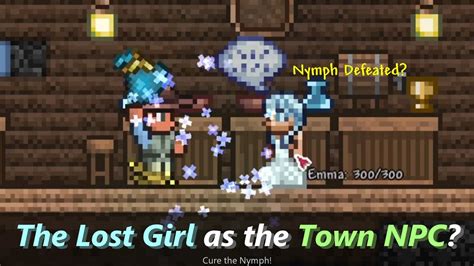 What If The Lost Girl Became A Friendly Town Npc In Terraria ─ You Can