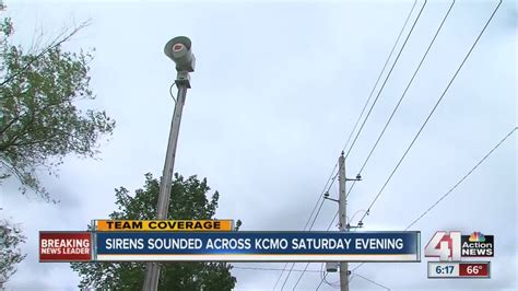 Sirens Sound Across Kcmo Saturday Evening Youtube