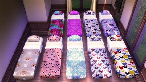 My Sims 4 Blog Sophia Mattress Recolors By Vintagesimy Sims 3 Sims 4