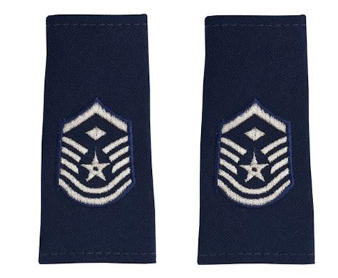 Us Air Force Epaulets Shoulder Marks E 7 Master Sergeant With Diam