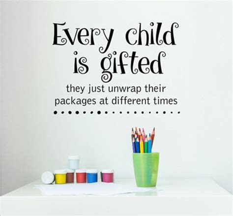 Every Child Is Ted They Just Unwrap Their By Decordesigns