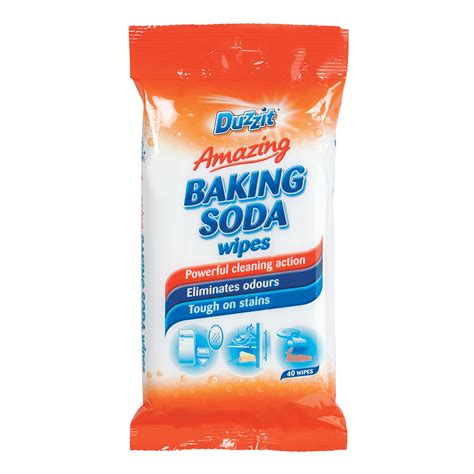 Duzzit Amazing Baking Soda 40 Wipes Home Store More