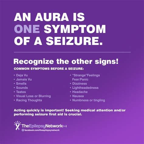 An Aura Is One Symptom Of A Seizure Recognize The Other Signs The