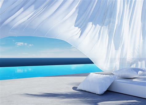 Bed Pillows Fabric Shade Water Design Wallpaper 4850x3500 228454