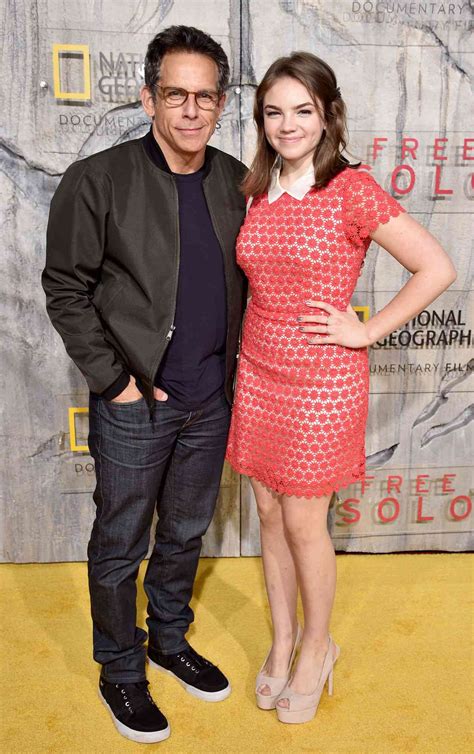 Ben Stiller Steps Out With 16 Year Old Daughter Ella At Free Solo Premiere