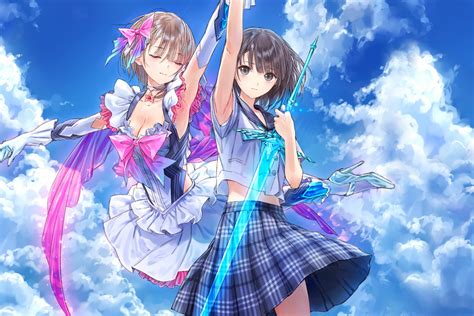 Download Anime Blue Reflection Hd Wallpaper