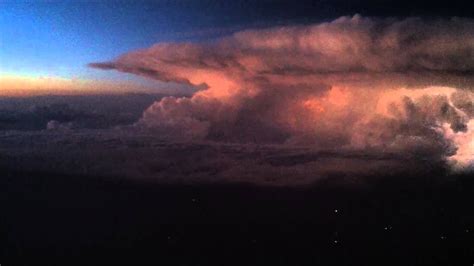 Amazing Sunset Lightning Storm Over New Mexico Youtube