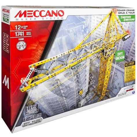 Buy Meccano Tower Crane Set 10 At Mighty Ape Nz