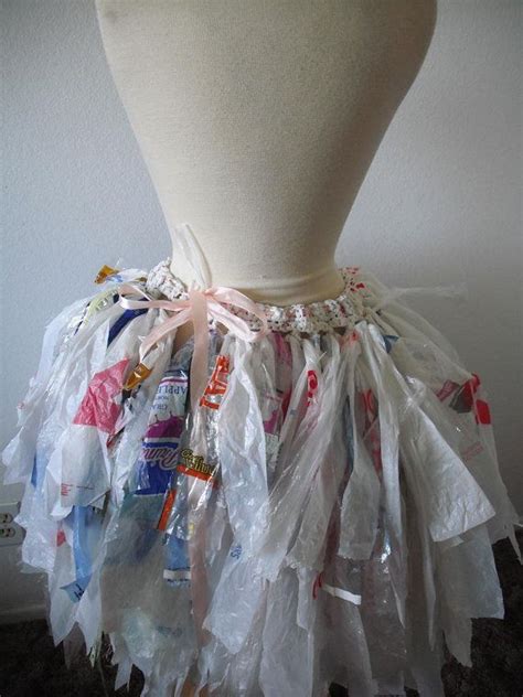 Turn Recycled Plastic Bags Into A Wearable Clothes Fashion Forward And
