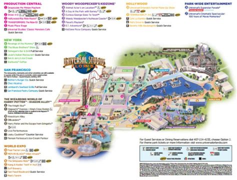 Maps Of Universal Orlando Resorts Parks And Hotels Universal Studios