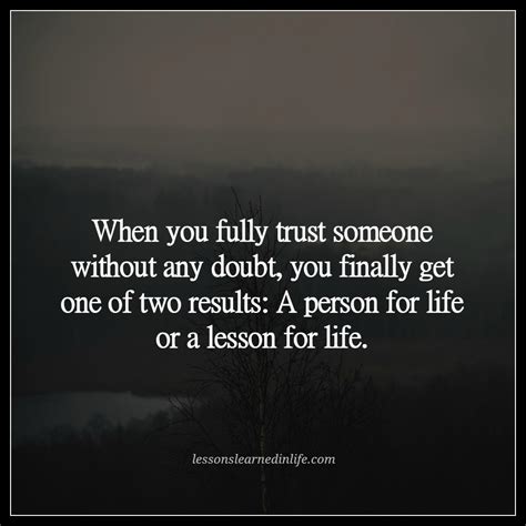 Lessons Learned In Lifelessons Of Trust Lessons Learned In Life