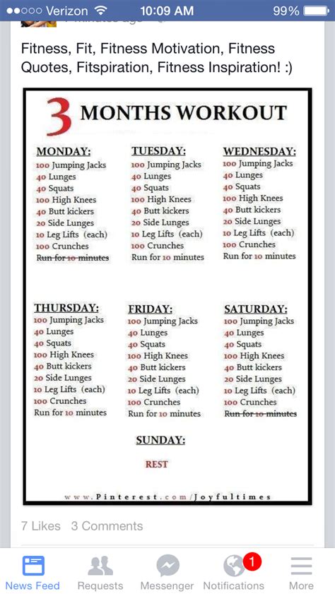 Pin By Janine Davis Meyer On Workouts Month Workout 3 Month Workout