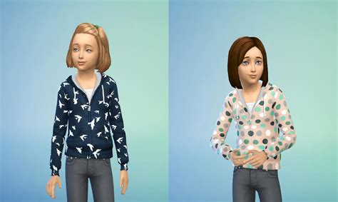 Maries Sims Non Default Children Clothes And Shoes For