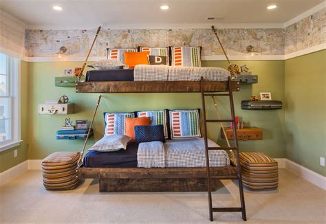 15 Charming Rustic Kids Room Designs That Strike With Warmth And Comfort