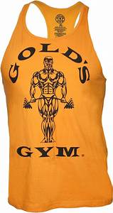 Golds Gym Classic Golds Gym Stringer Tank Top 100 Baumwolle Yellow M
