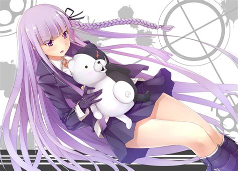 Kirigiri Kyoko And Monokuma Danganronpa And More Drawn By Kawasaki