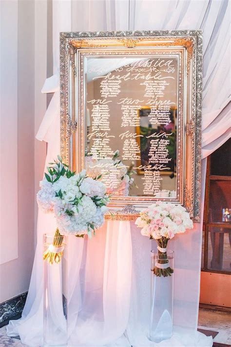 42 Fabulous Mirror Wedding Ideas Mirror Wedding Decor Ideas 6