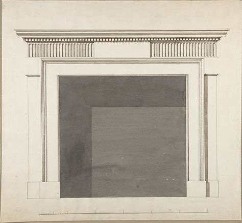 Style Of Robert Adam Design For A Chimneypiece The Metropolitan