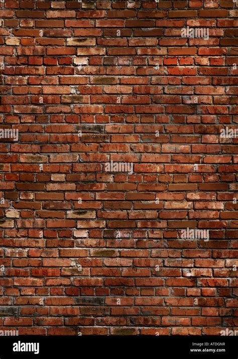 Dark Red Brick Wall Texture Stock Photo Alamy