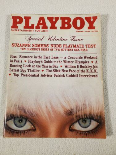 Playboy Magazine Back Issue February Playmate Sandy Cagle