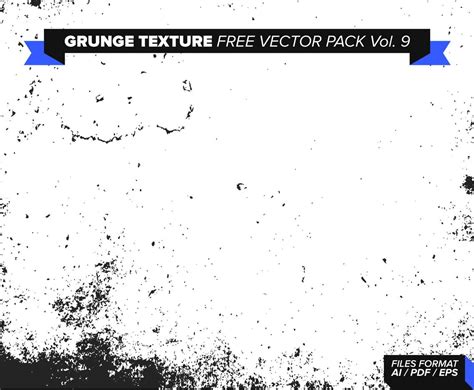 Grunge Texture Free Vector Pack Vol 9 Vector Art And Graphics