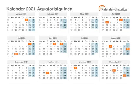 Wie viele feiertage der osterzeit ist auch der gründonnerstag mit einer vielzahl an bräuchen verbunden. Feiertage 2021 Äquatorialguinea - Kalender & Übersicht