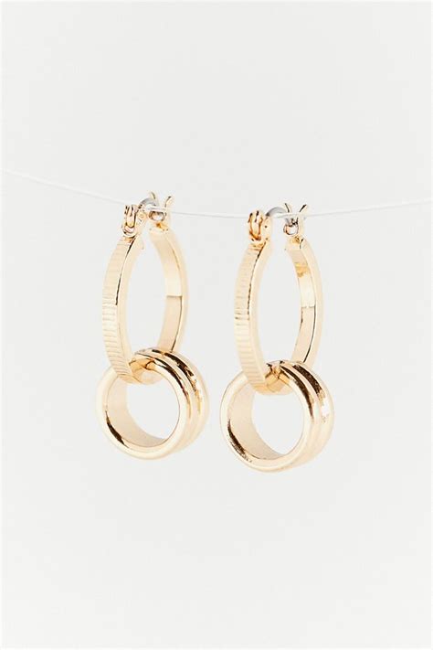 Hannah Hoop Earring Urban Outfitters