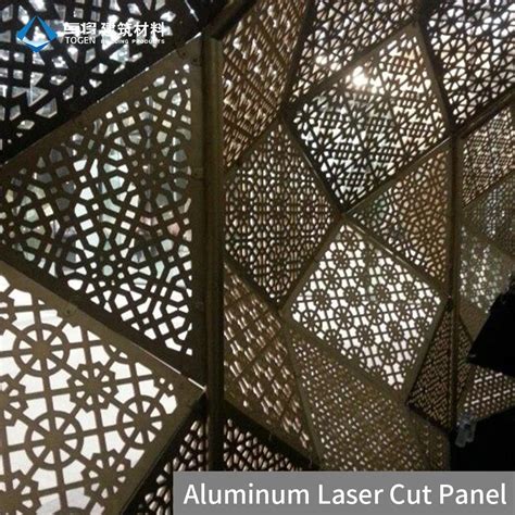 Decorative Aluminium Stainless Steel Carved 3d Panel Mashrabiya Aluminum Laser Cut Screens