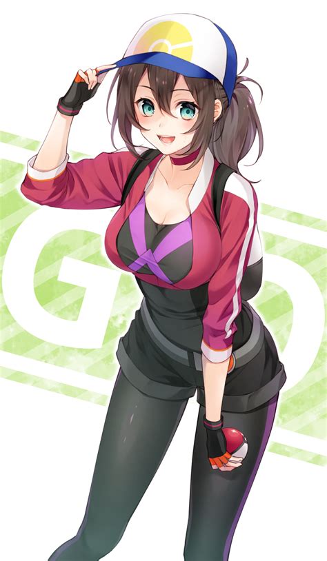 Female Protagonist Pok Mon Go Mobile Wallpaper By Tokki Zerochan Anime Image Board