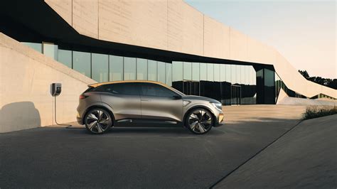 Renault Charges Future With Megane Evision Electric Suv Ev Central