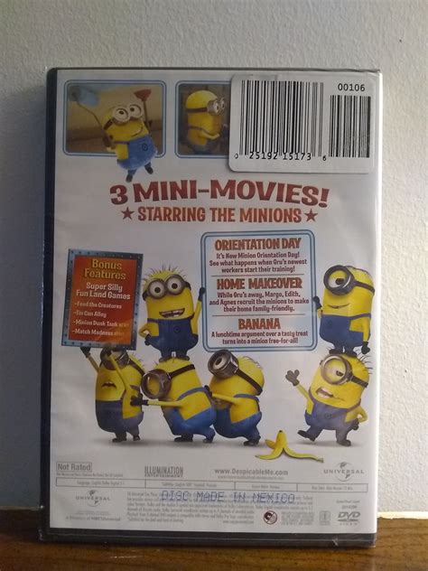 Despicable Me Presents Minion Madness Dvd Dvd Hd Dvd And Blu Ray