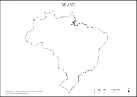 Mapa Biomas Brasileiros Colorir Nerd Professor