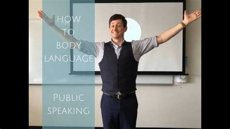 How To Body Language Public Speaking Youtube