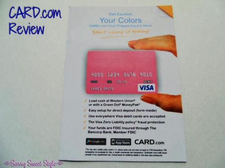 And set up your account. CARD.com Visa Prepaid Debit Card Review - Paperblog