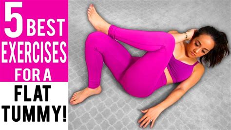 5 Best Exercises For A Flat Tummy Youtube