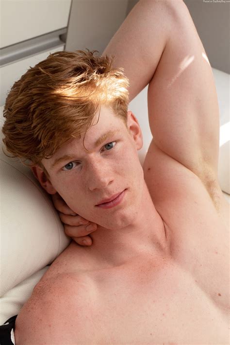 Virgil Handsome Red Hair Gay Porn Model Shows Off Twinks