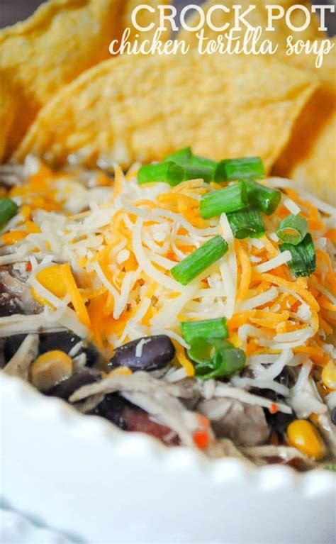 Some chicken tortilla soup recipes are rather thin and brothy, but not this one. 29 Crockpot Recipes - Spaceships and Laser Beams