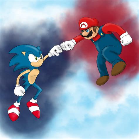 Albums 104 Wallpaper Super Mario Vs Sonic The Hedgehog Excellent