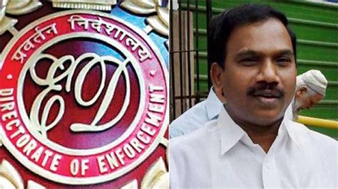 Tamil Nadu Ed Attaches Dmk Leader A Rajas Benami Land Worth Rs 55