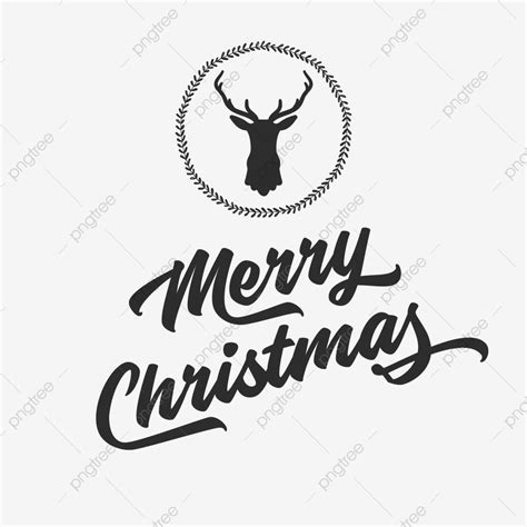 Happy Merry Christmas Vector Png Images Merry Christmas And Happy New