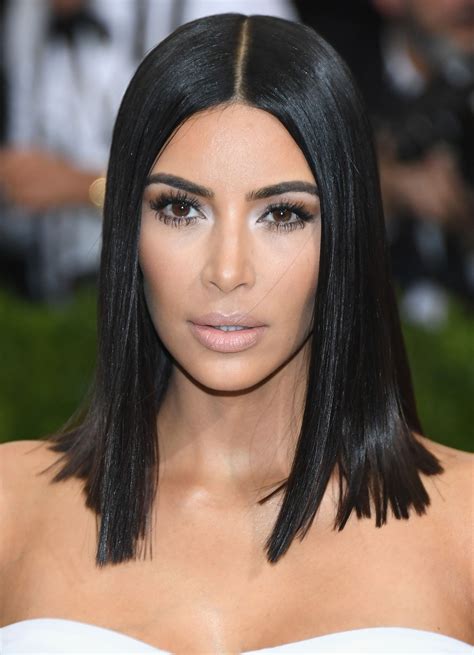 Pin By Cassy Li On Bob Kim Kardashian Hair Straight Hairstyles