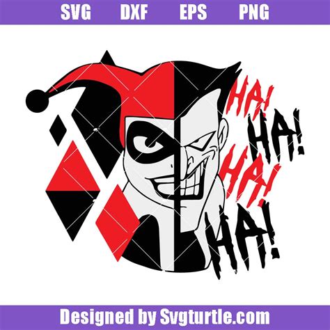 Harley Quinn And Joker Svg Art Collectibles Digital Cindyclinic Jp