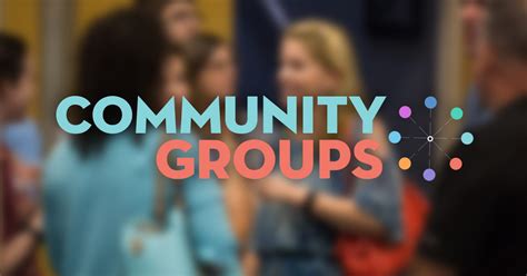 Community Groups Bethany Community Church Mendon Ma